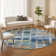 Machine Washable Indoor/Outdoor Molewski ACN2349 Abstract Rug