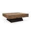 Casares Solid Wood Pedestal Coffee Table