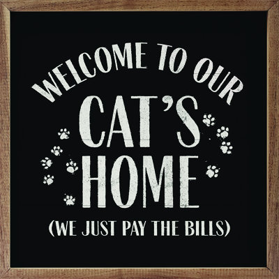 Welcome To Our Cat's Home