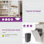 Poubelle inclinable 10 gallons avec tablette et tiroirs Balconera Kitchen