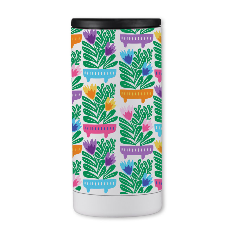 Mod Flower Pot Pattern 12 oz. Beverage Sleeve