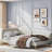 Upholstered Daybed With Headboard And Armrest-1372683360-1372683365