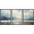 Black Floater Framed