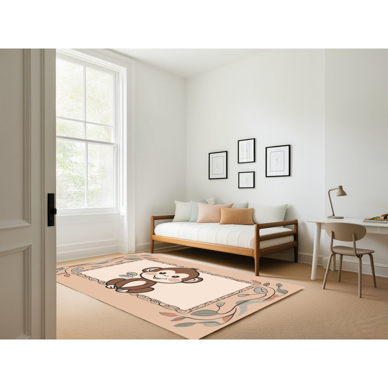 Tapis pour enfants East Urban Home, Rectangulaire 8 pi x 10 pi