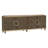 Brown Finish Console Cabinet