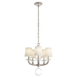Emilea 5 - Light Glass Chandelier