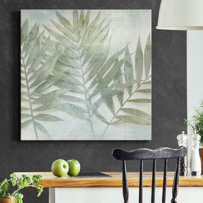 " Soft Leaves I " Painting Print