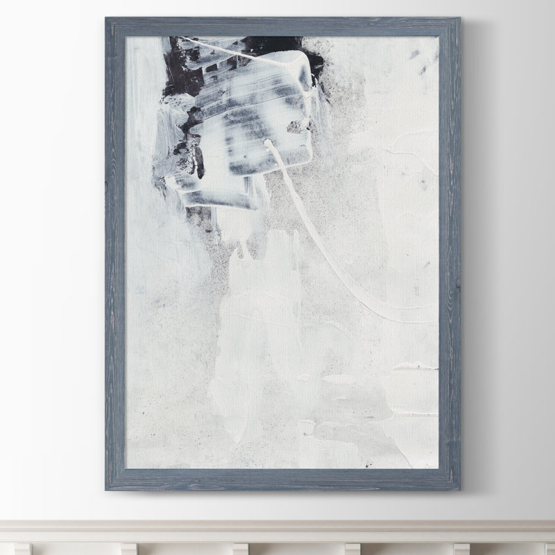 «Fire and Ice I» par Paul Cezanne - reproduction d'art encadrée, H 28 po x l 38 po x P 1,3 po, Toile avec cadre gris