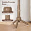 Solid Wood Freestanding 9 - Hook Coat Rack