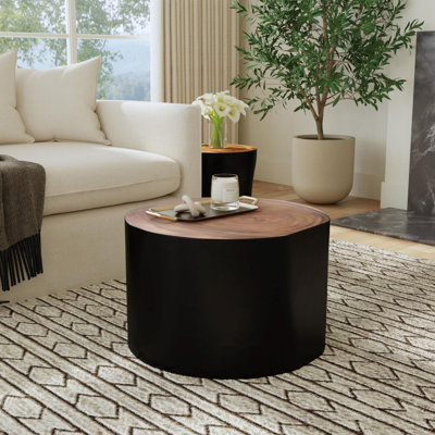 Dismuke Tree Stump Coffee Table