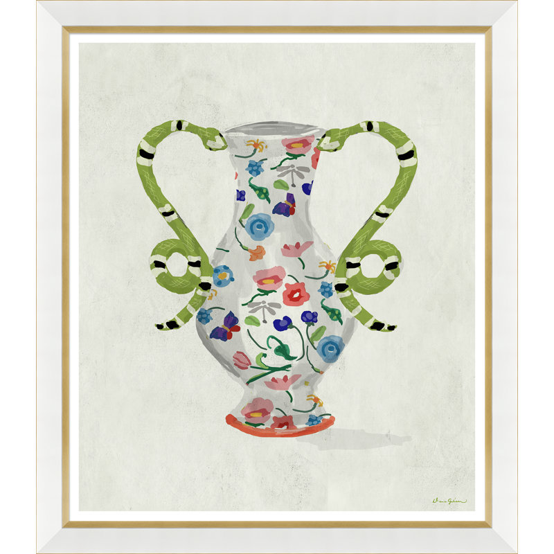 Peinture «Boa Vase» par Dana Gibson