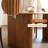 Brown Oval Solid Wood Dining Table-824696693