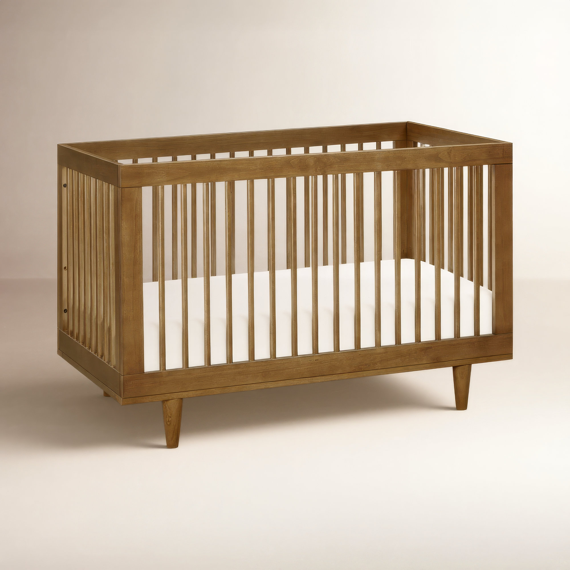 Marley 3-in-1 Convertible Crib, Walnut