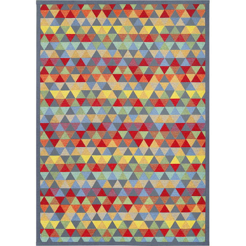 Railey Geometric Hand Woven Area Rug, Rectangle 100 x 160cm