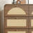 9-Drawer Cabinet with Rattan Front