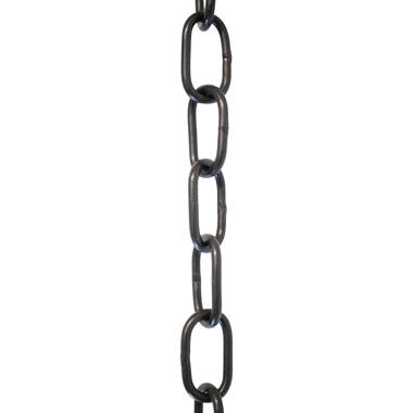 RCH Supply Company CH-07W-AB Standard Welded Fixture Chain or Chain Break Color: Antique Brass