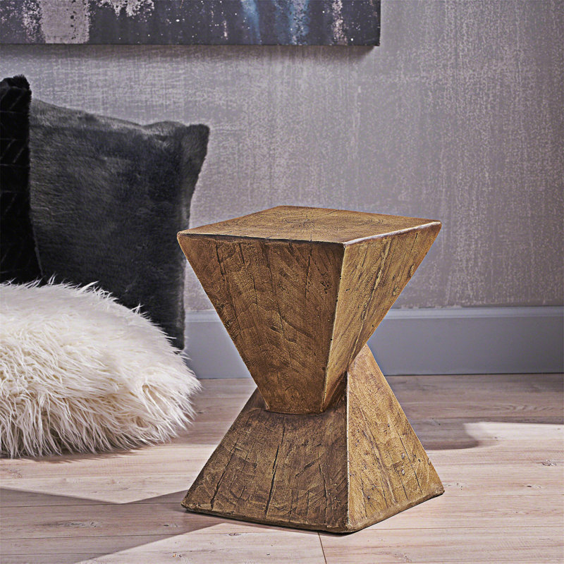 Table d'appoint d'extérieur, Naturel