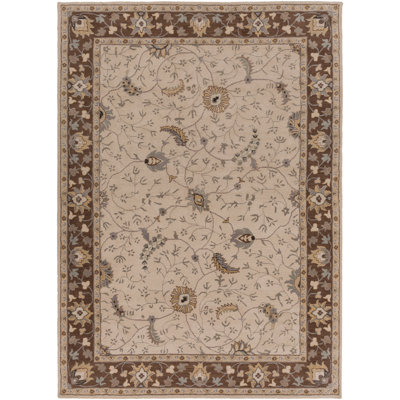 BuckHill Wool Floral Indoor Rug