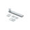 Deltana 2SBCS26 2" Surface Bolt, Concealed Screw, HD in Polished Chrome