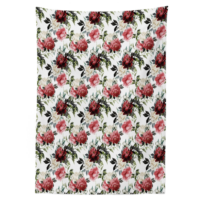 Shabby Tablecloth, 70" x 52", Pink