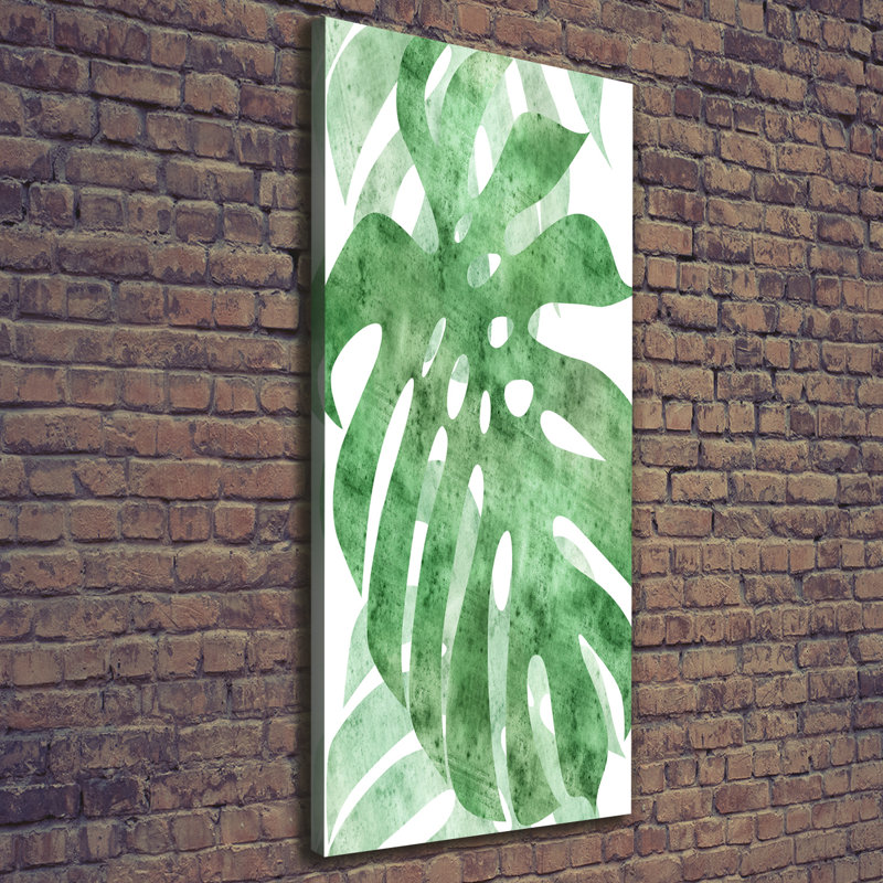 Monstera - Wrapped Canvas Print