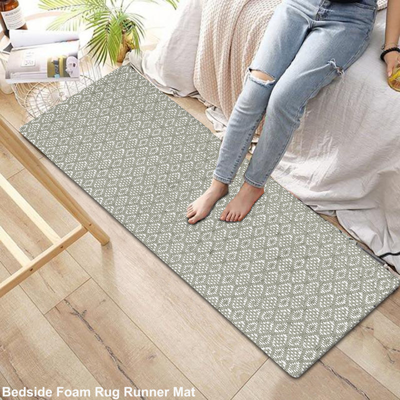 Tapis anti-fatigue rembourré Abdurraheem, gris