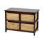 Commode de rangement 4 tiroirs Ottilie-1105629218