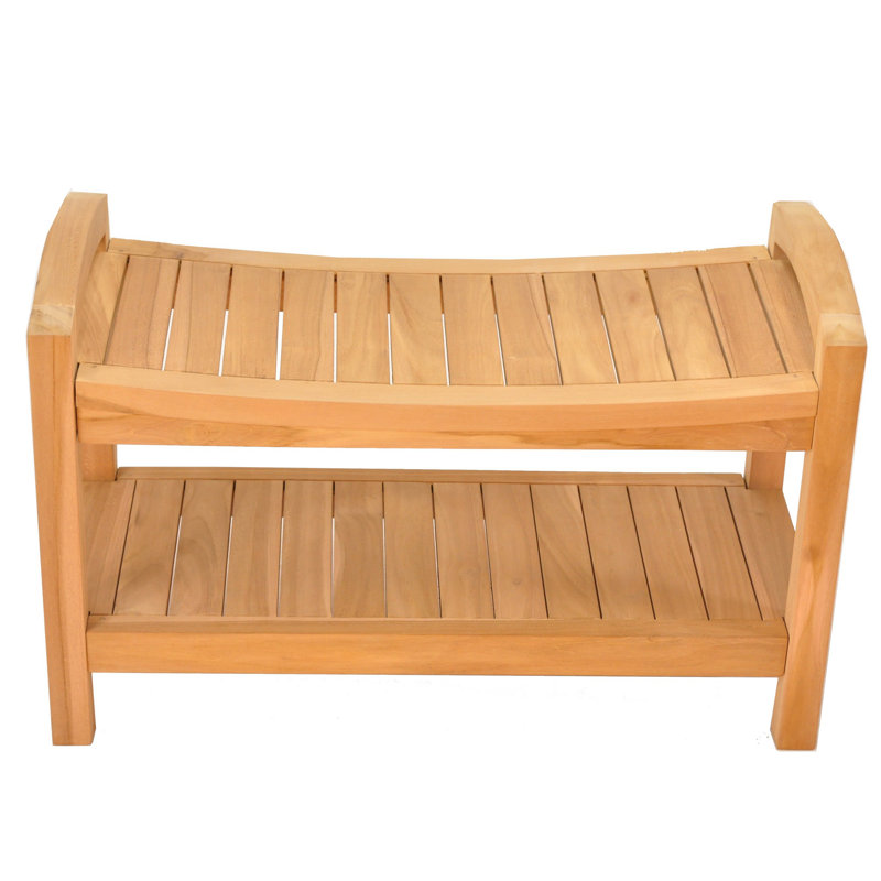 Whitlock 30'' W Teak Shower Bench