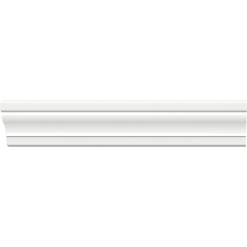 Moulure de PVC en PVC, 2 1/4" H x 96" lx 3/4" p