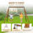 A-Frame Wooden Swing Set