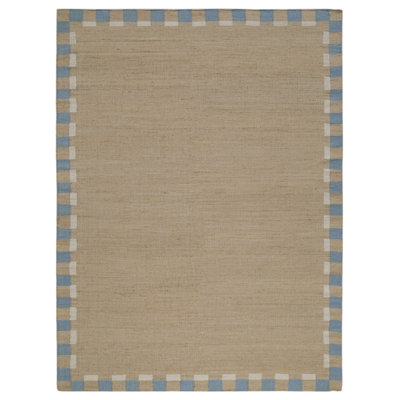Heidi Checkered Flatweave Jute Rug