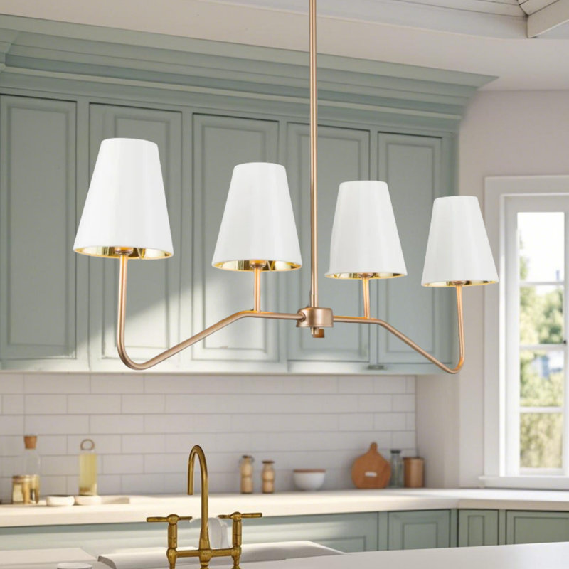 Luminaire suspendu pour îlot de cuisine 4 lumières l 35 po Jonesboro