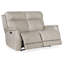 MS 56" Genuine Leather Power Reclining Loveseat-72298099
