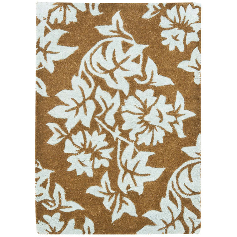 Candelo Hand Tufted Wool And Viscose Floral Rug