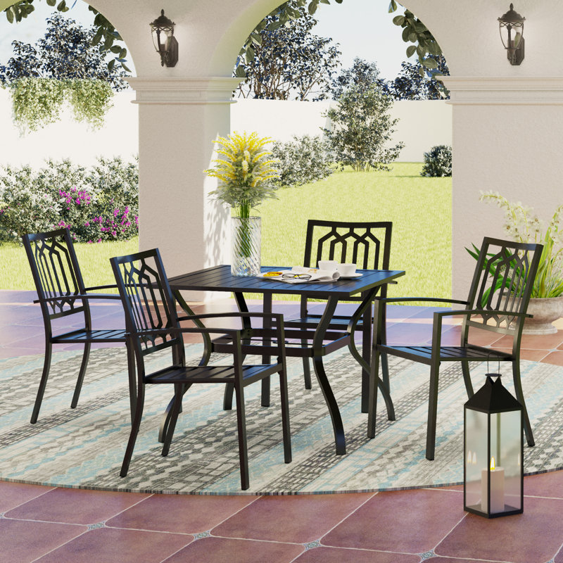 4 - Person Patio Dining Set with