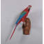 Statue grandeur nature perroquet Ara rouge