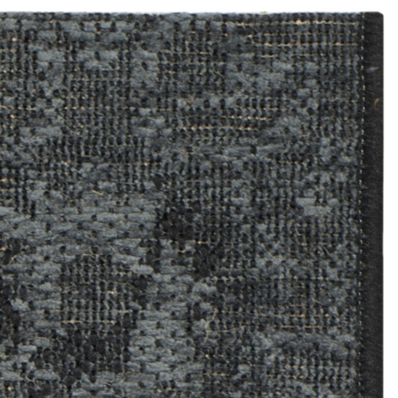 Tapis oriental noir / gris Chipp Ongar, Rectangle 8 pi x 11 pi