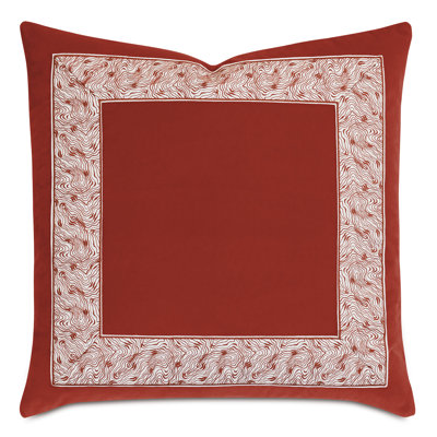 Housse de coussin carré en velours Uma