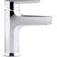 Taut Single-Hole Commercial Faucet with Grid Drain
