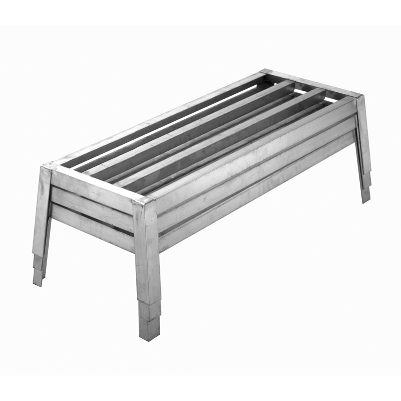 Rangement à bois emboîtable en aluminium, H 12 po x l 24 po x P 20 po