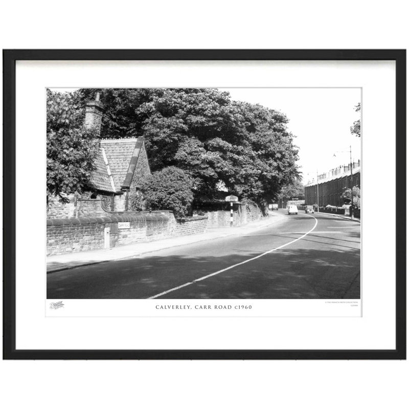 Calverley, Carr Road C1960 - Single Picture Frame Print, 45cm H x 60cm W x 2.3cm D