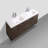Leffler 84" Wall-Mounted Double Bathroom Vanity Set-31246676