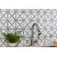 Tesella Jade Geometric 12 in. x 12 in. Polished Marble Mosaic Floor and Wall Tile