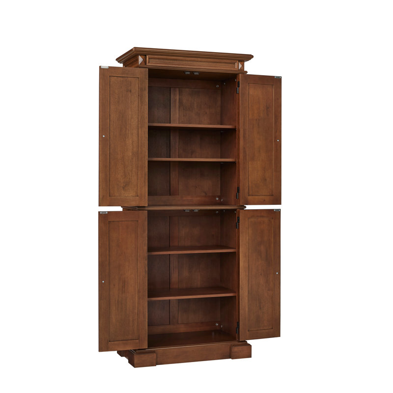 Aamyah 72'' Kitchen Pantry, Cherry