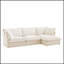 Élégant canapé 3 places en chenille bleue avec accoudoirs et coussins décoratifs, parfait pour le confort et l'esthétique des salons-935027052-935027043