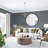Oulu 9 - Light Dimmable Geometric Chandelier