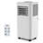8000BTU Portable Air Conditioner, 3-in-1 Air Conditioner with Remote Control/Cooling/Fan/Dehumidifier, Cooling Area up to 350 Sq. Ft. with Sleep Mode, 24-Hour Timer, Bedroom/Office