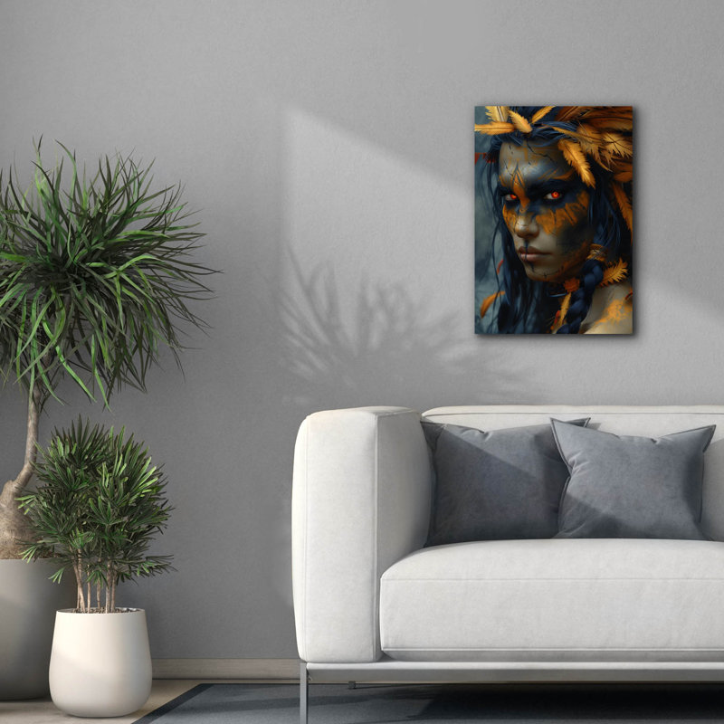 «Bungalow Mystic» par r3darch0n, Bungalow Rose, H 26 po x l 18 po x P 0,75 po