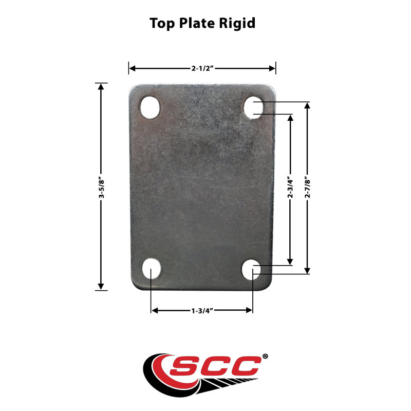 Low Profile Polyolefin Caster