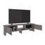 Meuble télé 65 po - Console télé moderne avec tablettes de rangement ouvertes-131636664